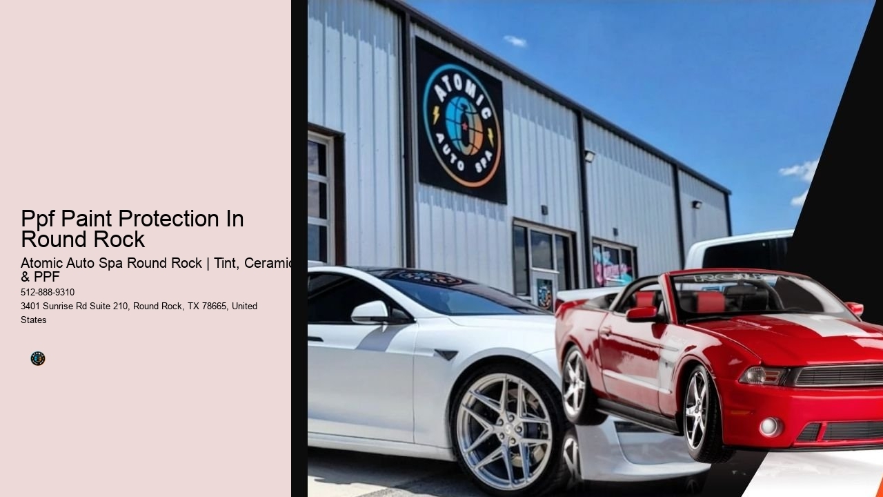Ppf Paint Protection In Round Rock